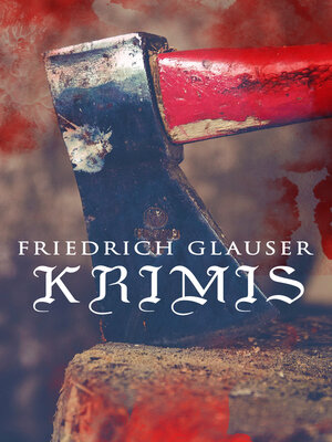 cover image of Friedrich Glauser-Krimis